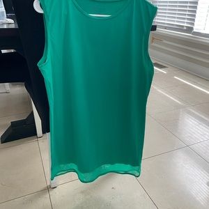 Athleta Sunlovee Coverup Dress Green